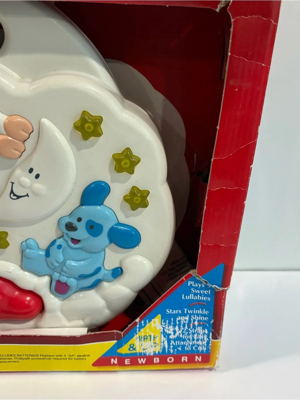 Playskool Twinkle Time Nursery Rhymes Musical Crib Toy 1993 Vtg Works